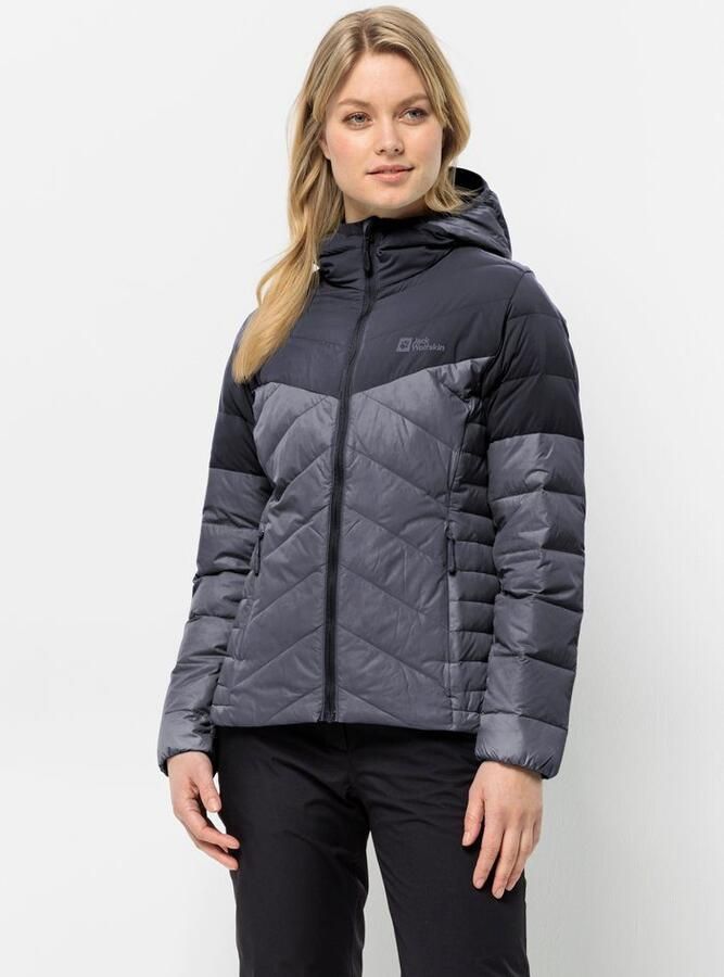 Jack Wolfskin Tundra Down Hoody Women Donsjack Dames XXL dolphin - Foto 6