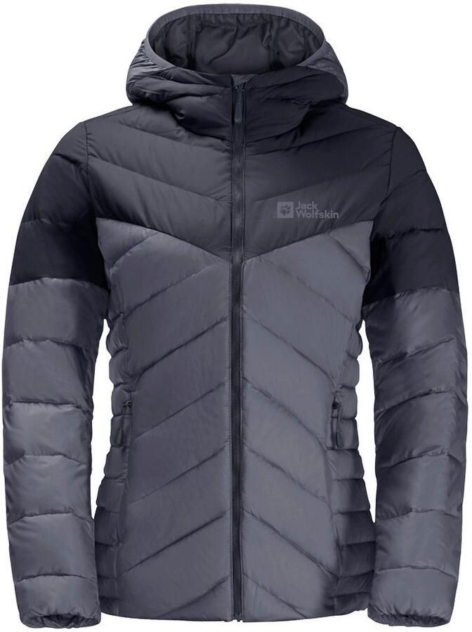 Jack Wolfskin Tundra Down Hoody Women Donsjack Dames XXL dolphin - Foto 2