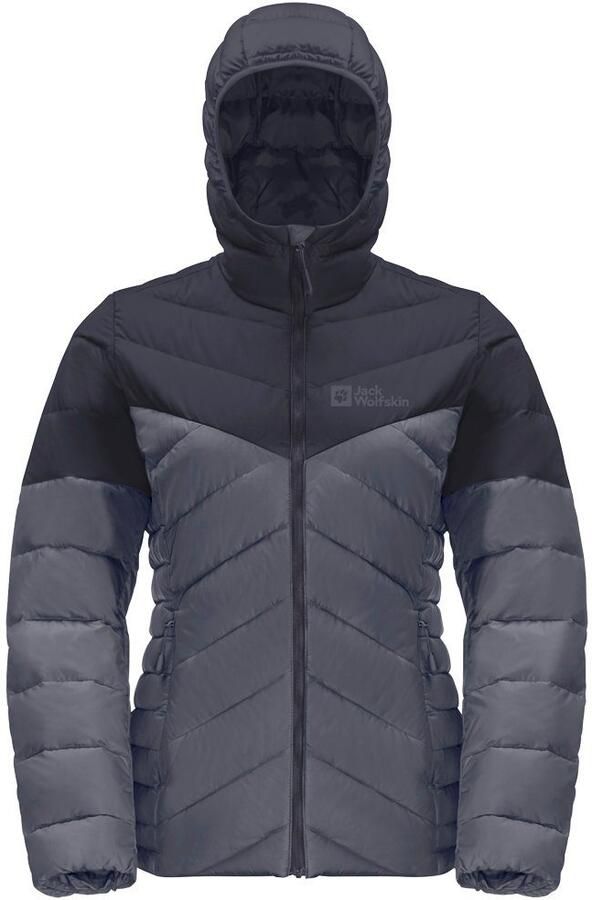 Jack Wolfskin Tundra Down Hoody Women Donsjack Dames XXL dolphin - Foto 5