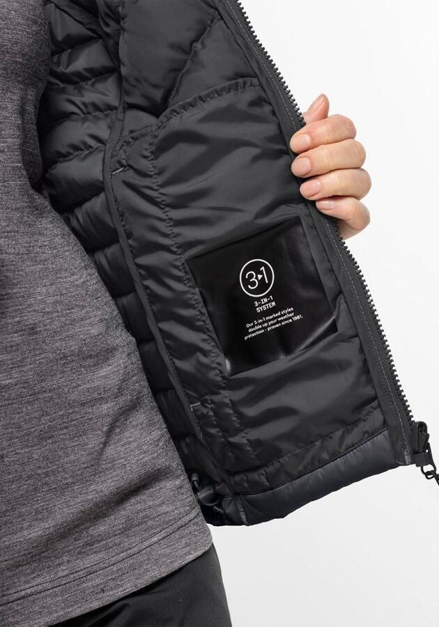 Jack Wolfskin Tundra Down Jacket Women Donsjack Dames XXL black - Foto 3