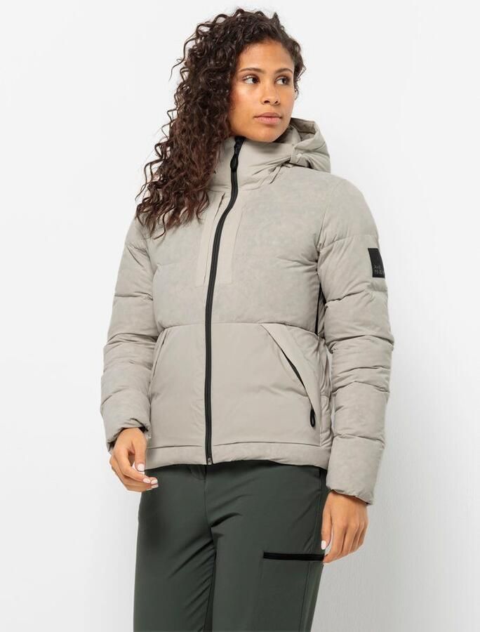 Jack Wolfskin Wandermood Down Jacket Women Donsjack Dames XXL dusty grey Dusty Grey - Foto 7