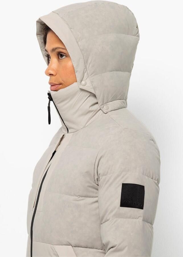 Jack Wolfskin Wandermood Down Jacket Women Donsjack Dames XXL dusty grey Dusty Grey - Foto 3