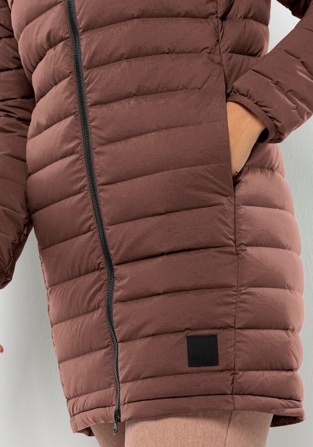 Jack Wolfskin Arcaden Coat Women Donsjas Dames XXL wild ginger wild ginger - Foto 2