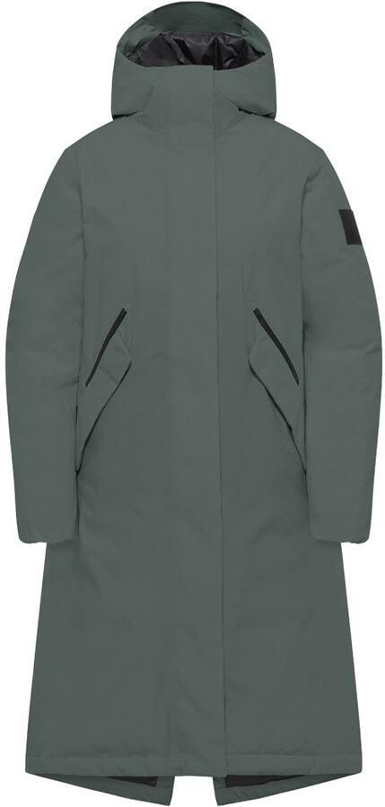 Jack Wolfskin Brandenburger Coat Women RDS Waterdichte winterjas Dames 2XL slate green slate green - Foto 14