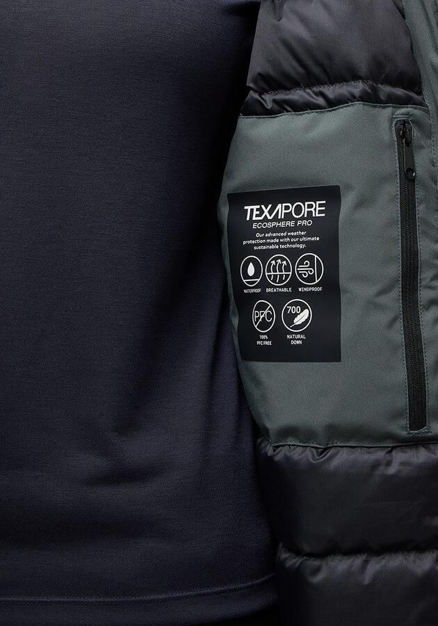 Jack Wolfskin Brandenburger Coat Women RDS Waterdichte winterjas Dames 2XL slate green slate green - Foto 8