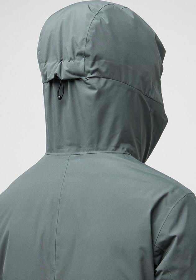 Jack Wolfskin Brandenburger Coat Women RDS Waterdichte winterjas Dames 2XL slate green slate green - Foto 11