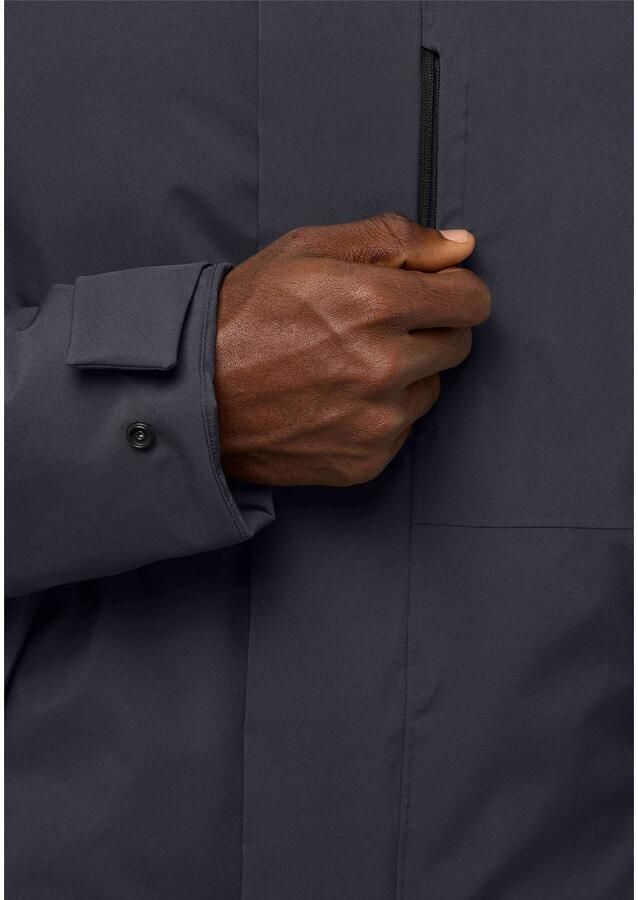 Jack Wolfskin Brandenburger Coat Men RDS Waterdichte winterjas Heren XXXL dark navy dark navy - Foto 2