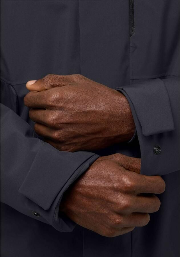 Jack Wolfskin Brandenburger Coat Men RDS Waterdichte winterjas Heren XXXL dark navy dark navy - Foto 8