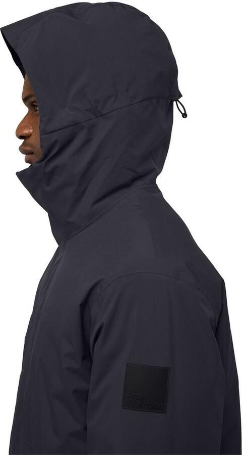 Jack Wolfskin Brandenburger Coat Men RDS Waterdichte winterjas Heren XXXL dark navy dark navy - Foto 20