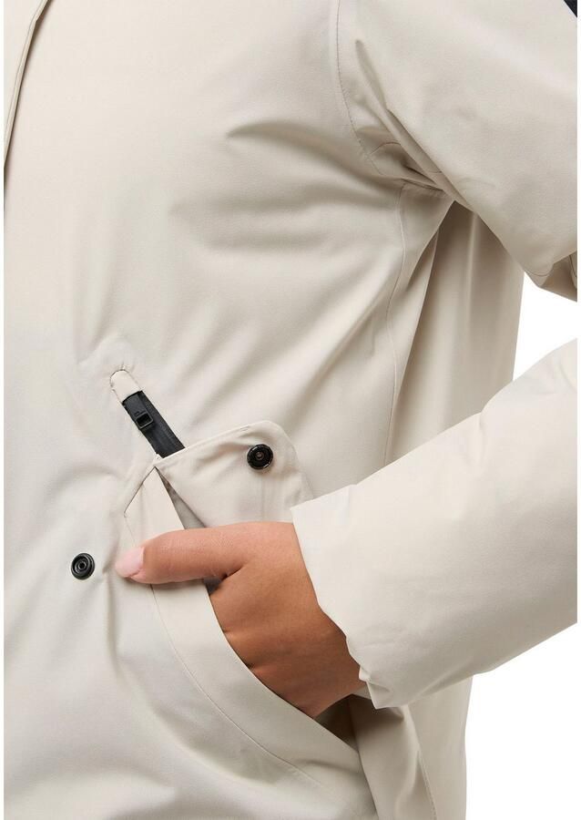 Jack Wolfskin Brandenburger Coat Women RDS Waterdichte winterjas Dames XXL seal - Foto 3