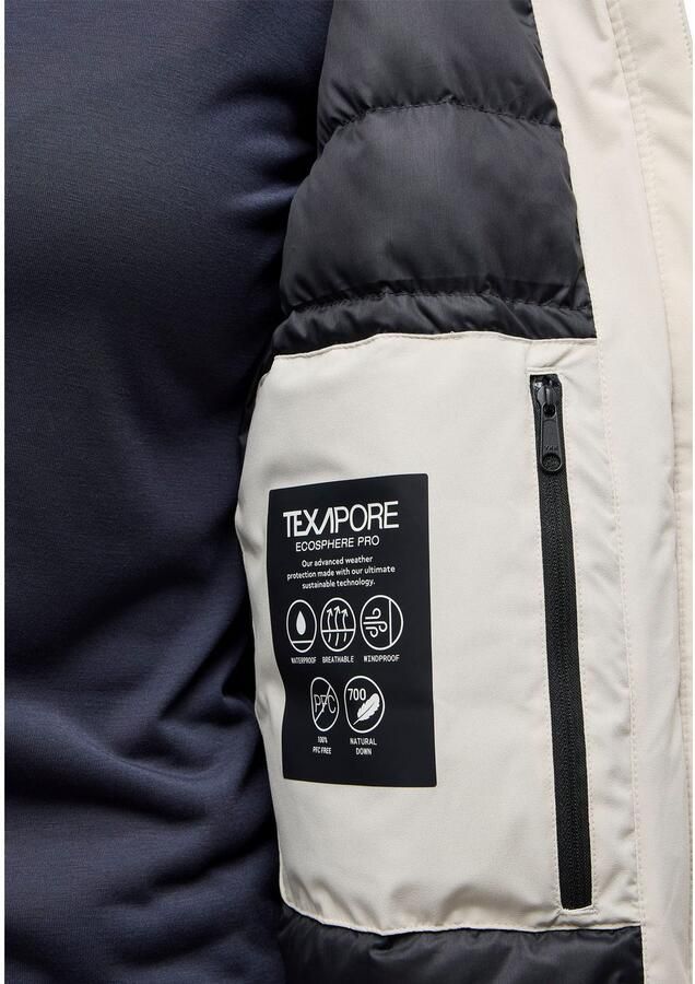 Jack Wolfskin Brandenburger Coat Women RDS Waterdichte winterjas Dames XXL seal - Foto 5