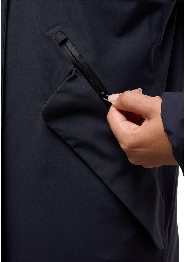 Jack Wolfskin Brandenburger Coat Women RDS Waterdichte winterjas Dames XXL dark navy dark navy - Foto 4