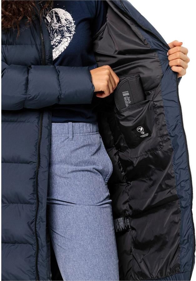 Jack Wolfskin Frozen Palace Coat Women RDS Donsjas Dames XXL blue night blue - Foto 2