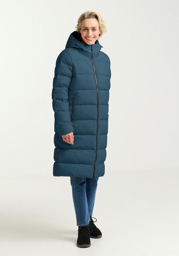 Jack Wolfskin Frozen Palace Coat Women RDS Donsjas Dames XXL aluminium blue aluminium blue - Foto 2
