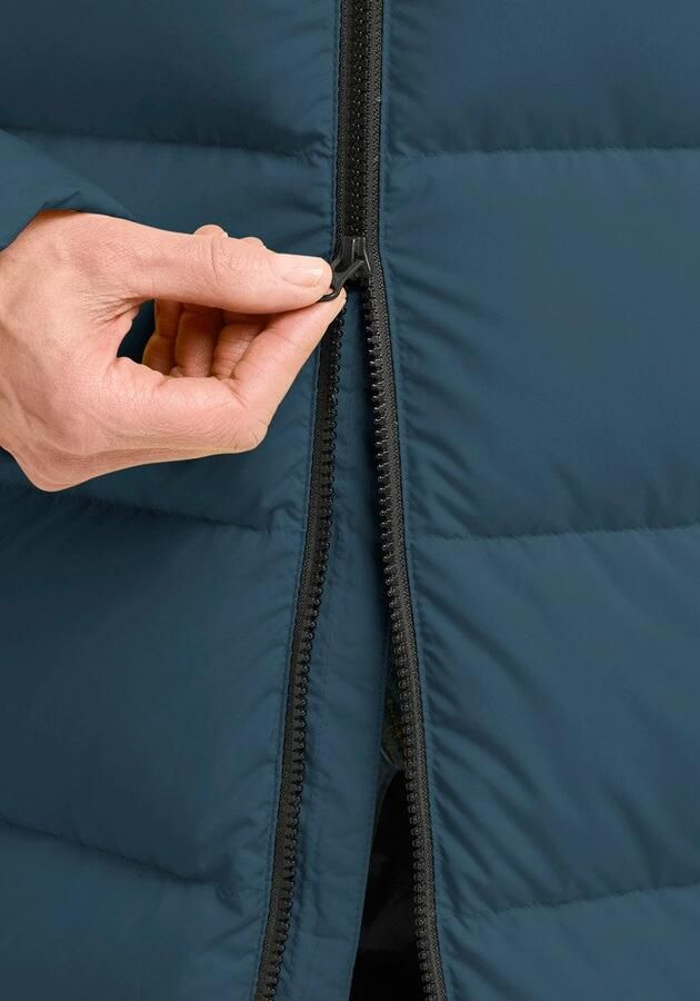 Jack Wolfskin Frozen Palace Coat Women RDS Donsjas Dames XXL aluminium blue aluminium blue - Foto 4