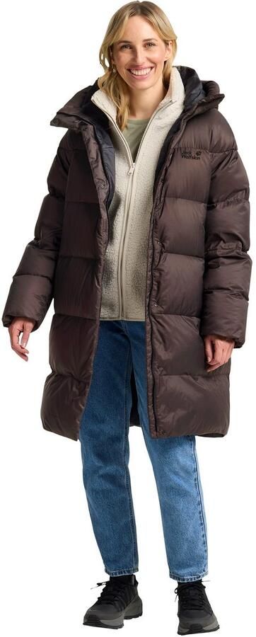 Jack Wolfskin Donsjas ICY HILL COAT W RDS Verwarmend winddicht donzen jas - Foto 9