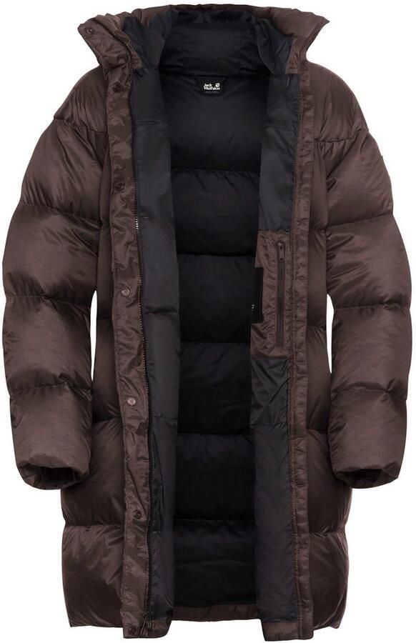 Jack Wolfskin Donsjas ICY HILL COAT W RDS Verwarmend winddicht donzen jas - Foto 6