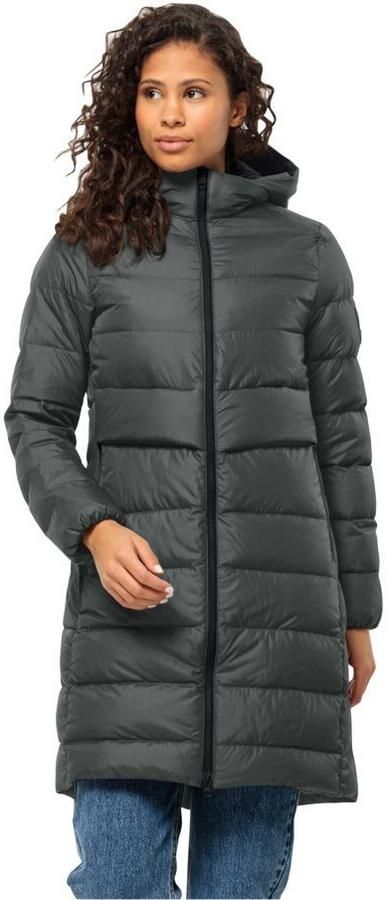 Jack Wolfskin Lenauplatz Coat Women RDS Donsjas Dames XXL slate green slate green - Foto 6