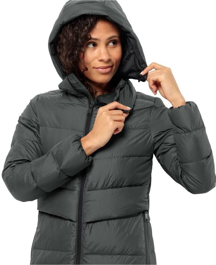 Jack Wolfskin Lenauplatz Coat Women RDS Donsjas Dames XXL slate green slate green