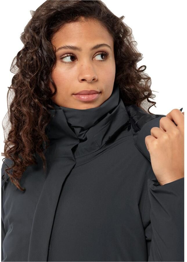 Jack Wolfskin Donsjas LUISENPLATZ Verwarmend winddicht overgangsjas