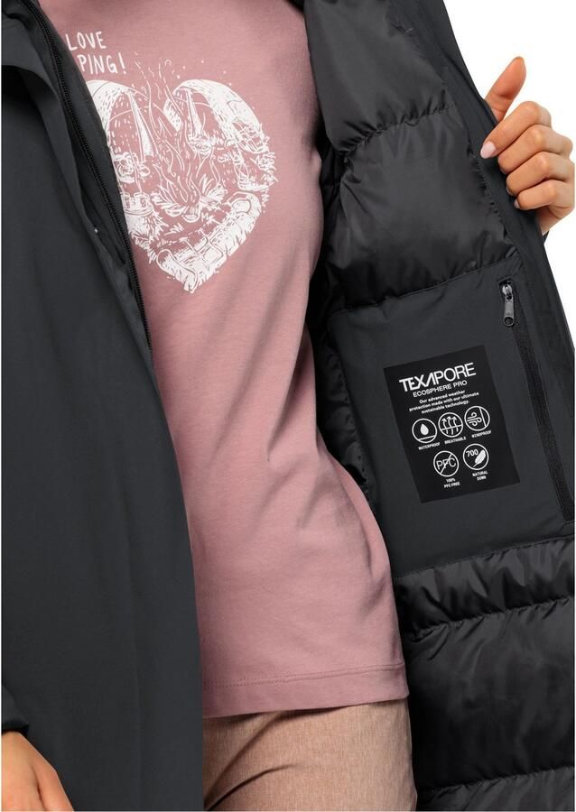 Jack Wolfskin Donsjas LUISENPLATZ Verwarmend winddicht overgangsjas - Foto 3