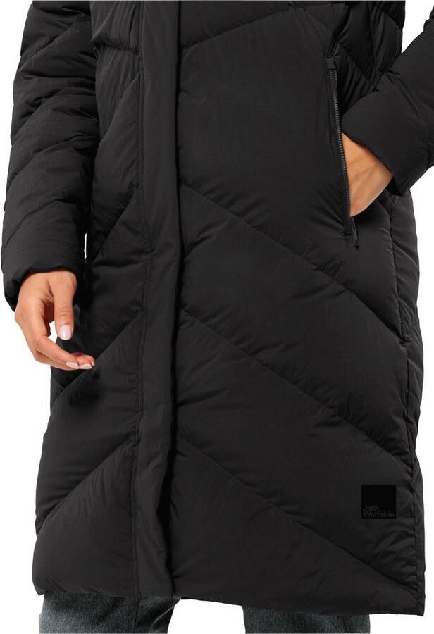 Jack Wolfskin Marienplatz Coat Women RDS Donsjas Dames XXL black - Foto 4