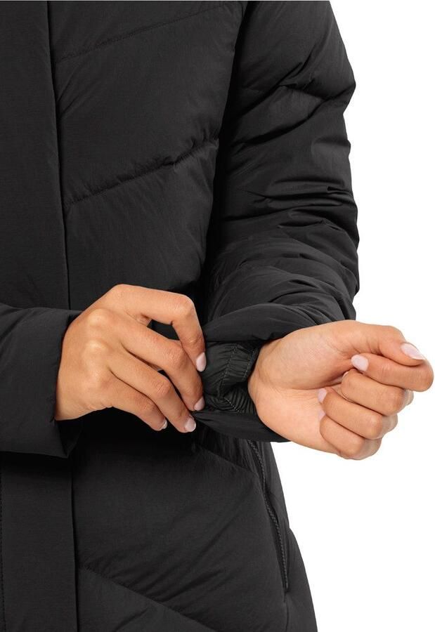 Jack Wolfskin Marienplatz Coat Women RDS Donsjas Dames XXL black - Foto 3