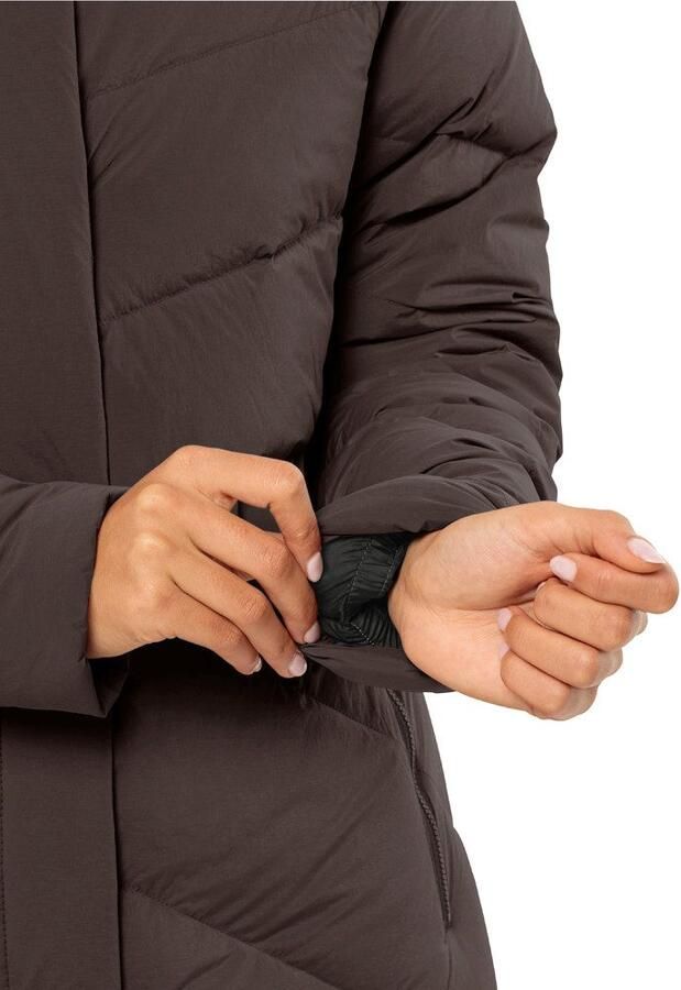 Jack Wolfskin Marienplatz Coat Women RDS Donsjas Dames XXL peat - Foto 3