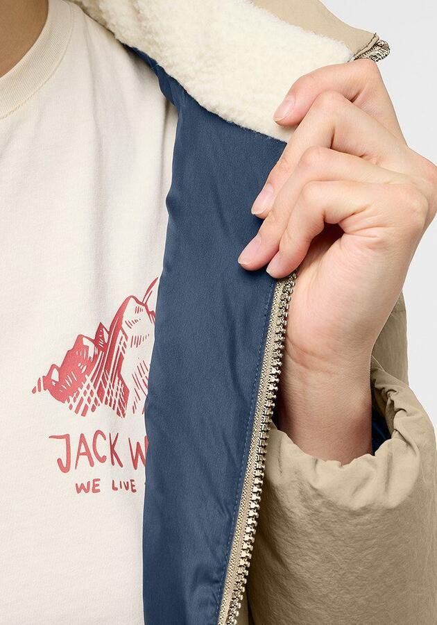 Jack Wolfskin Nordlicht Coat Women RDS Donsjas Dames XXL anis - Foto 2