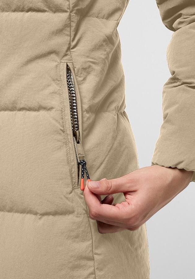 Jack Wolfskin Nordlicht Coat Women RDS Donsjas Dames XXL anis - Foto 6