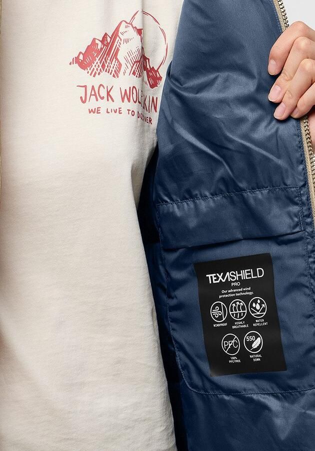 Jack Wolfskin Nordlicht Coat Women RDS Donsjas Dames XXL anis - Foto 8