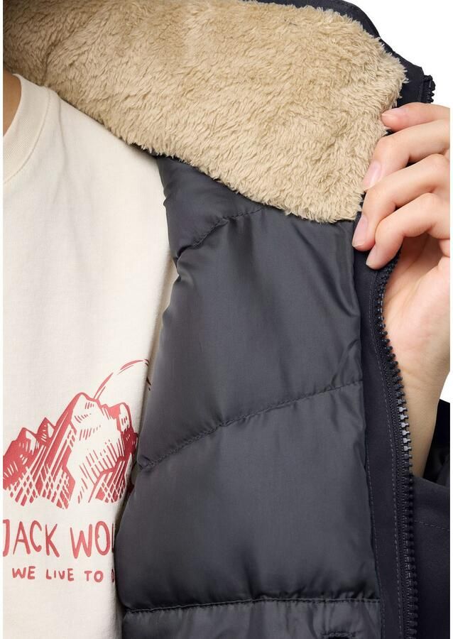 Jack Wolfskin Wintertor Coat Women RDS Waterdichte winterjas Dames XXL black