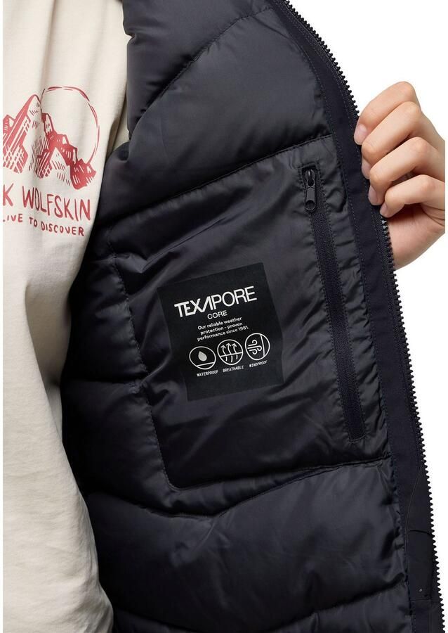 Jack Wolfskin Wintertor Coat Women RDS Waterdichte winterjas Dames XXL black - Foto 2