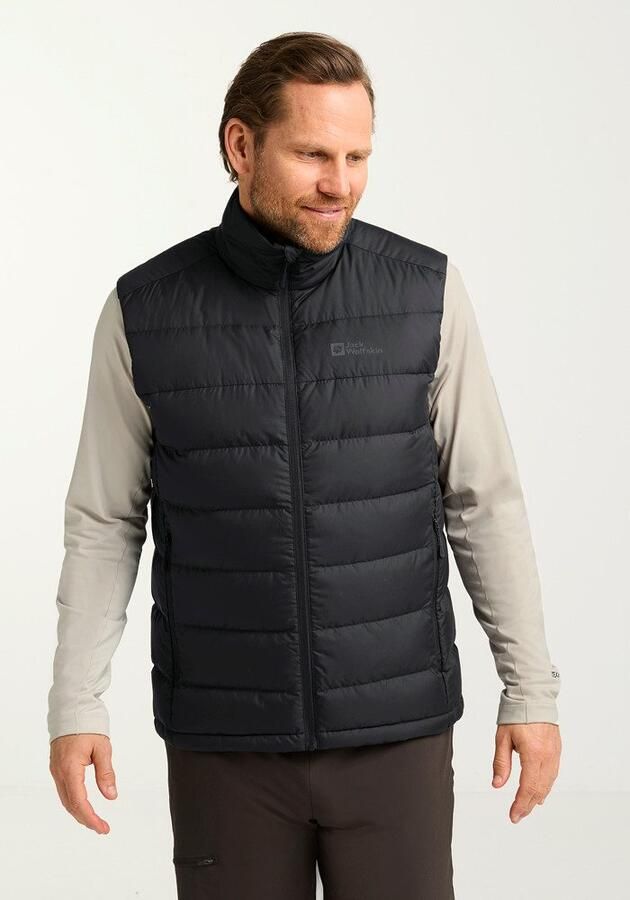 Jack Wolfskin Ather Down Vest Men RDS Donzen bodywarmer Heren XXXL black - Foto 2