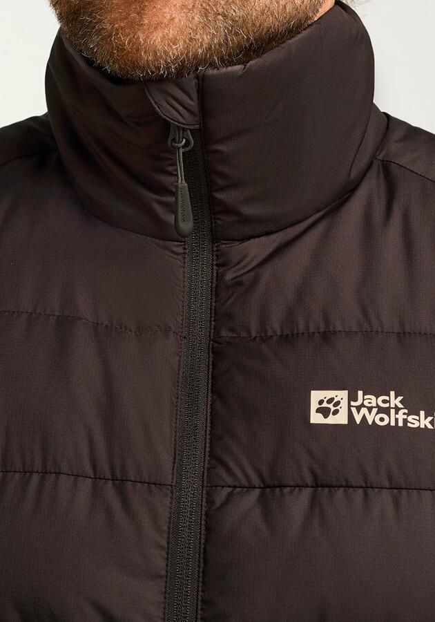 Jack Wolfskin Ather Down Vest Men RDS Donzen bodywarmer Heren XXXL peat - Foto 3