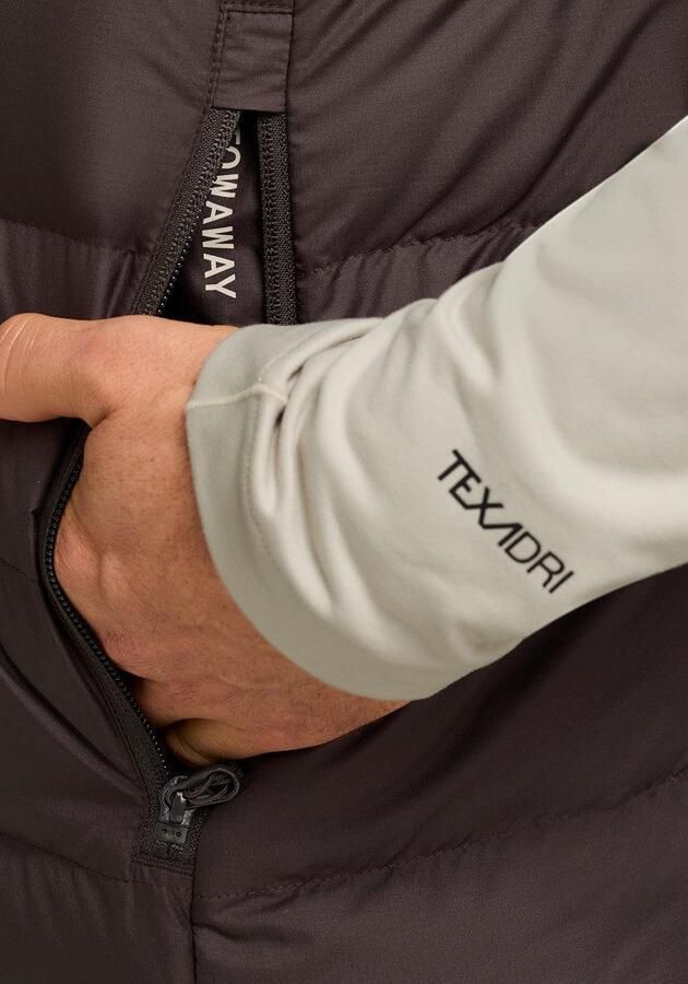 Jack Wolfskin Ather Down Vest Men RDS Donzen bodywarmer Heren XXXL peat - Foto 4