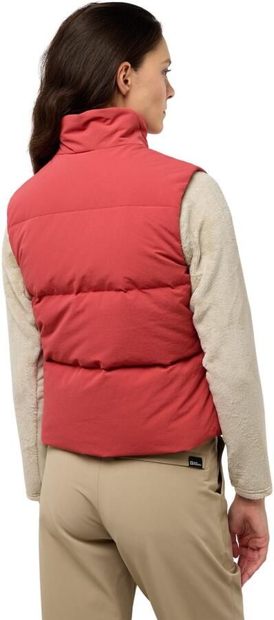 Jack Wolfskin Nordlicht Vest Women RDS Donzen bodywarmer Dames XXL red coral red coral - Foto 6