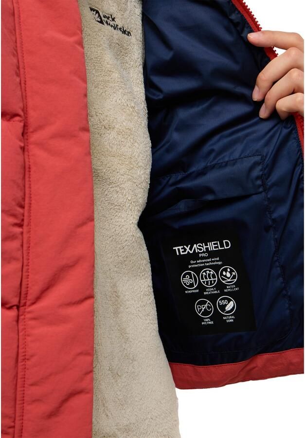 Jack Wolfskin Nordlicht Vest Women RDS Donzen bodywarmer Dames XXL red coral red coral - Foto 3