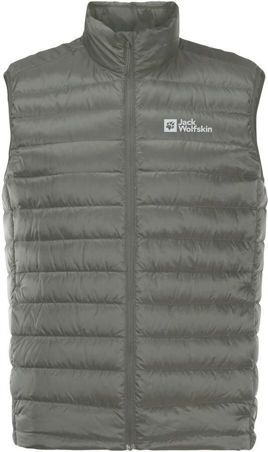 Jack Wolfskin Packs & GO Down Vest Men Donzen bodywarmer Heren XXL gecko green gecko green - Foto 4