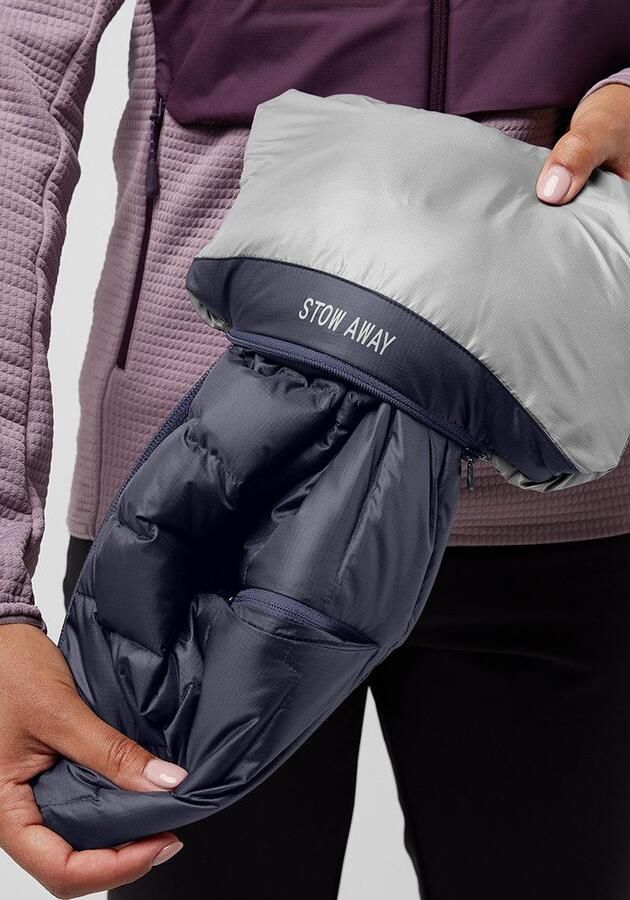 Jack Wolfskin Passamani Down Vest Women RDS Donzen bodywarmer Dames XXL graphite - Foto 4