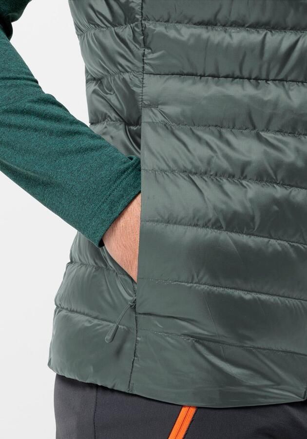 Jack Wolfskin Pilvi Down Vest Men RDS Donzen bodywarmer Heren XXXL hedge green Hedge Green - Foto 2