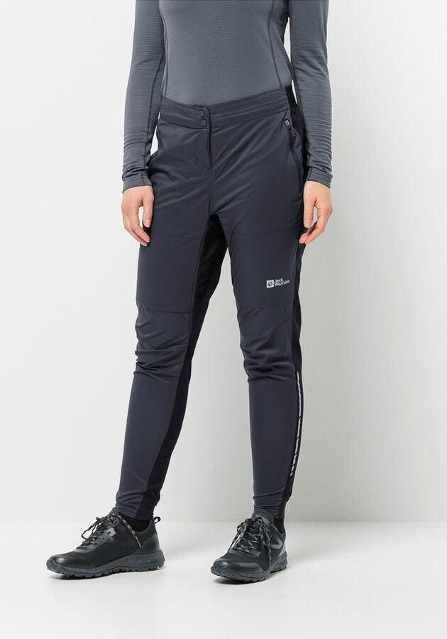 Jack Wolfskin Morobbia Alpha Pants Women Zeer goed ademende fietsbroek Dames XXL graphite - Foto 7