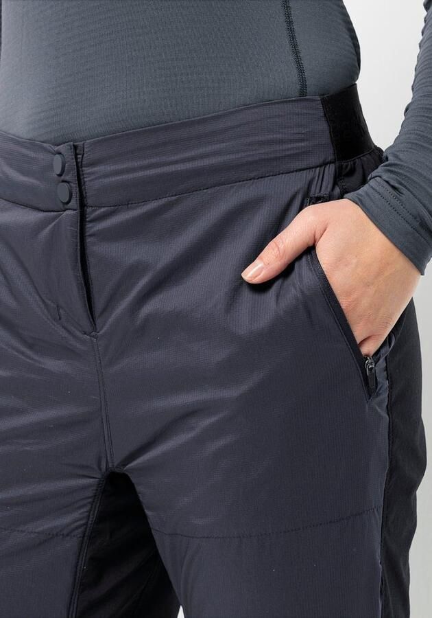 Jack Wolfskin Morobbia Alpha Pants Women Zeer goed ademende fietsbroek Dames XXL graphite - Foto 3