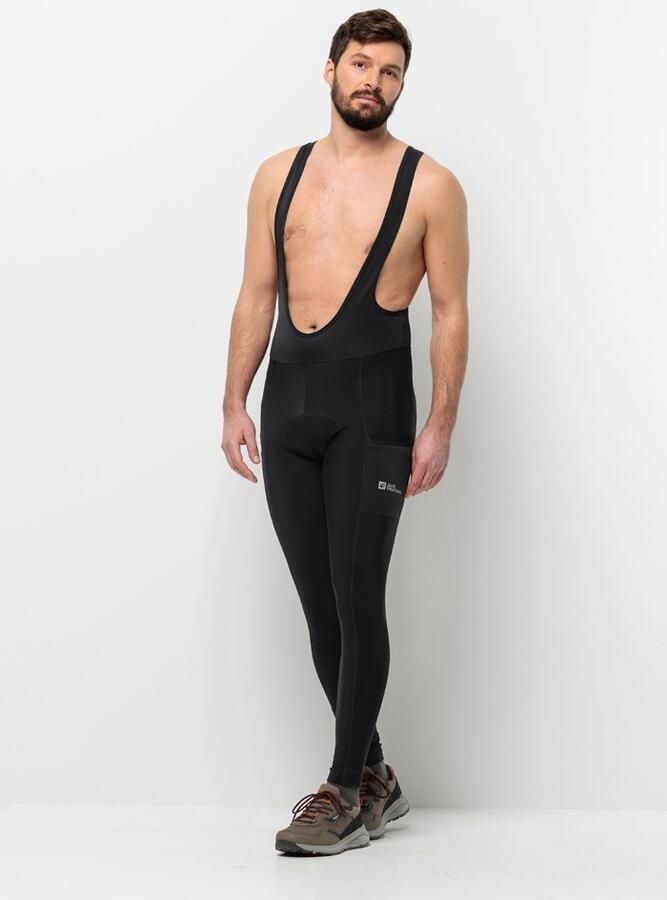 Jack Wolfskin Morobbia BIB Tights Men Fietsbroek Heren XXL black - Foto 7