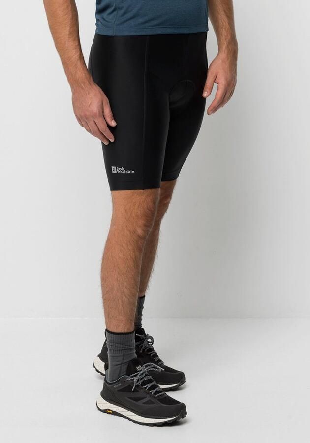 Jack Wolfskin Morobbia Padded Shorts Men Fietsshort Heren L zwart black - Foto 4