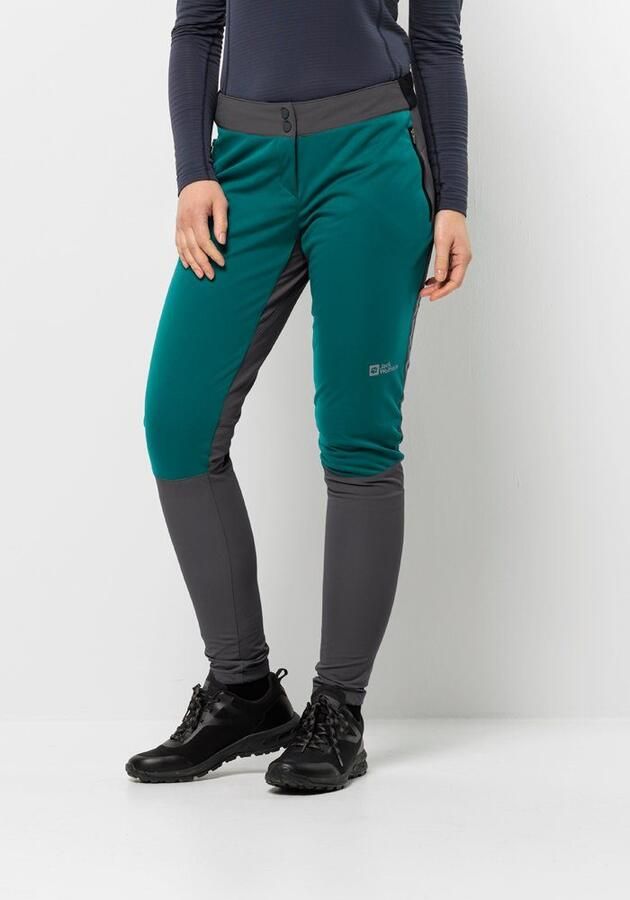 Jack Wolfskin Morobbia Pants Women Fietsbroek Dames 34 sea green sea green - Foto 6