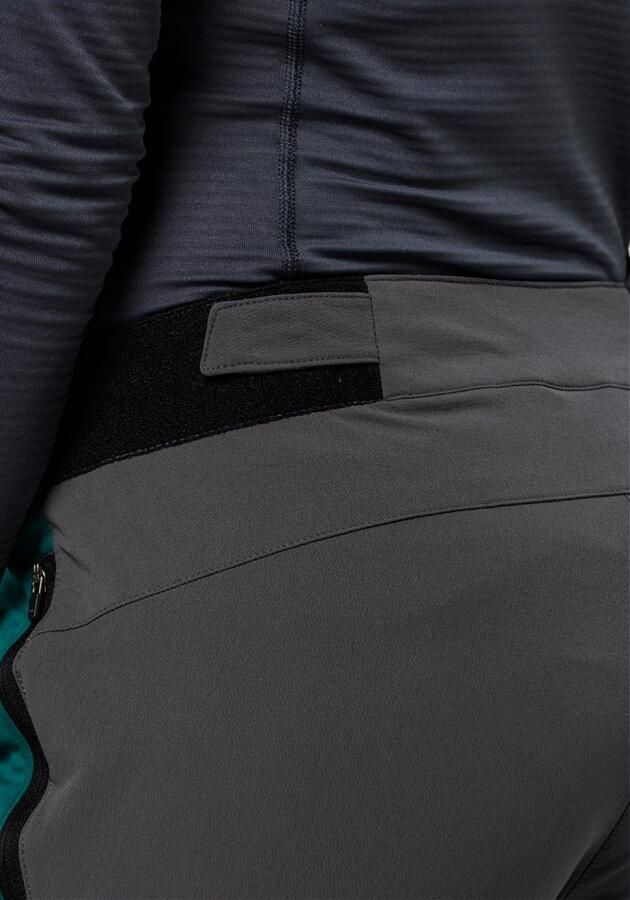 Jack Wolfskin Morobbia Pants Women Fietsbroek Dames 34 sea green sea green - Foto 4