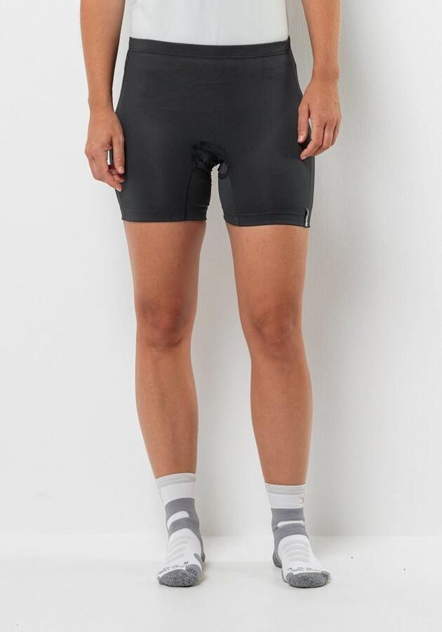 Jack Wolfskin Gravex Padded Boxer Women Fietsshort met zitkussen Dames XXL zwart black - Foto 4