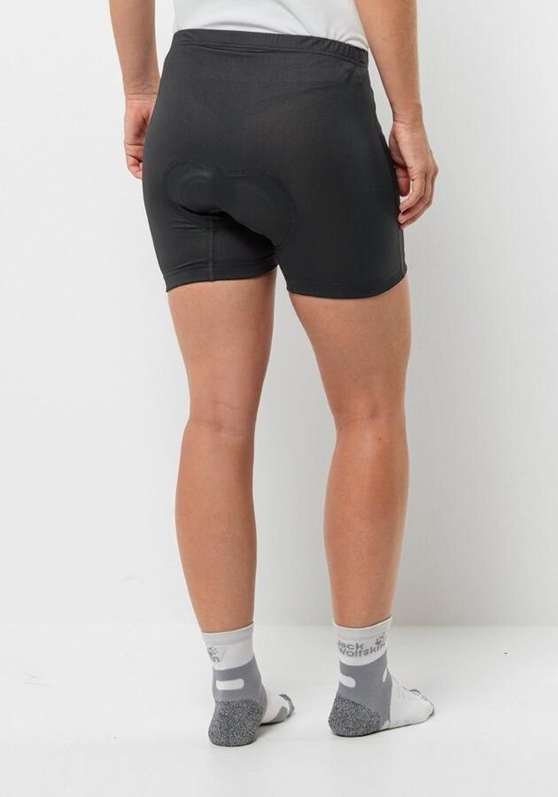 Jack Wolfskin Gravex Padded Boxer Women Fietsshort met zitkussen Dames XXL zwart black - Foto 2