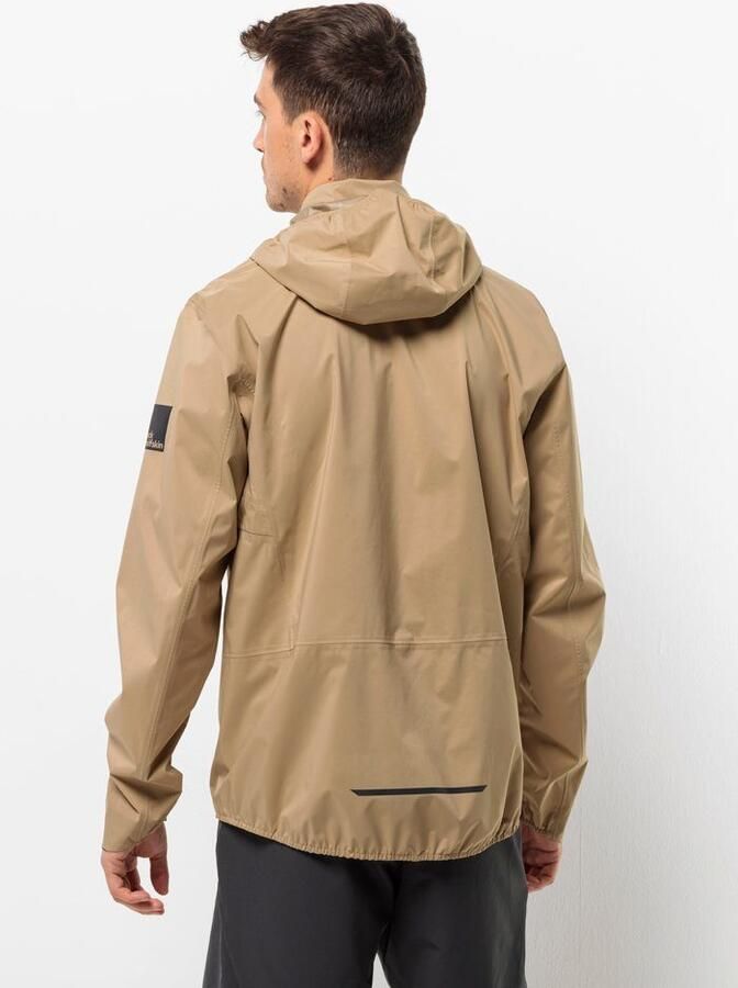 Jack Wolfskin Bike Commute 2.5L Jacket Men Fiets-regenjack Heren XXXL sand storm sand storm - Foto 2